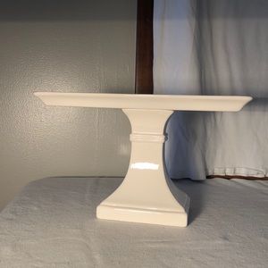 NWT Yankee Candle ceramic cream display stand
